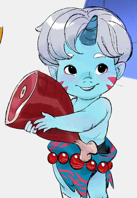 thumbnail orc elf oni fantasy family